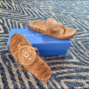 BRAND NEW Jack Rogers Georgica Cork Sandal
